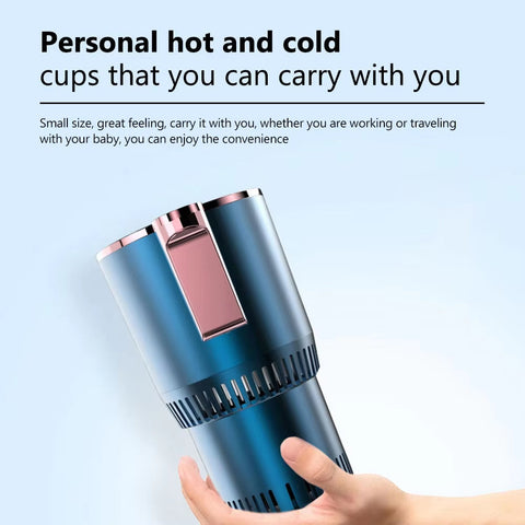 Smart Car Cooling & Heating Cup Holder – The Ultimate Beverage Companion