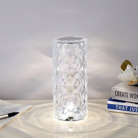 3D Diamond Crystal Table Lamp – Versatile Lighting for Every Mood