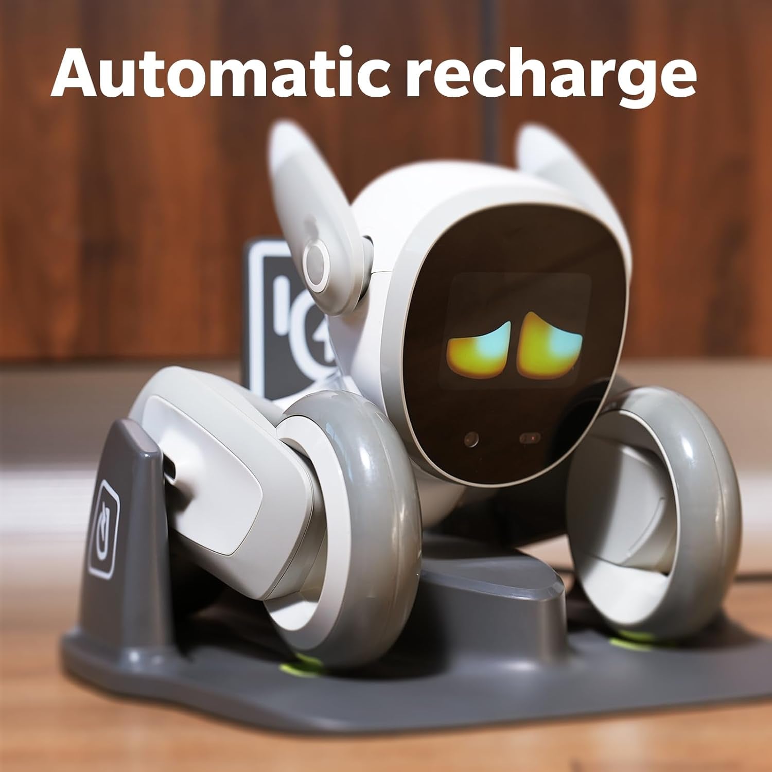 V24: the Most Advanced Smart Robot Pet Dog – Powered by GPT-4, Voice Command & Gesture Recognition, Real-Time Interaction for Kids, Boys & Girls – Includes Charging Dock