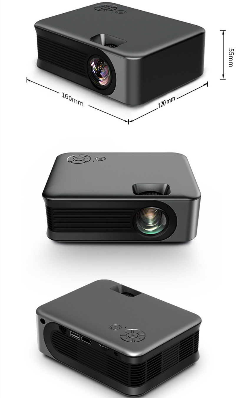 Portable Wireless HD Multi-Function Compact Projector – Perfect for Indoor & Outdoor Use