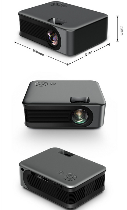 Portable Wireless HD Multi-Function Compact Projector – Perfect for Indoor & Outdoor Use